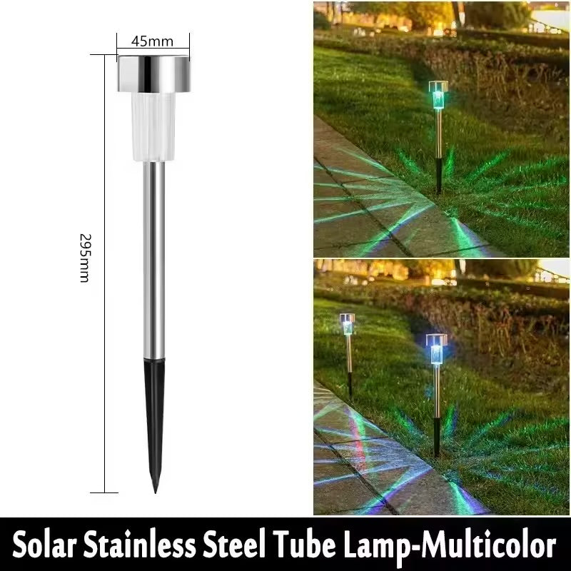 Solar Garden Stake Lights – 10 Pack | Warm White LED Pathway Lights