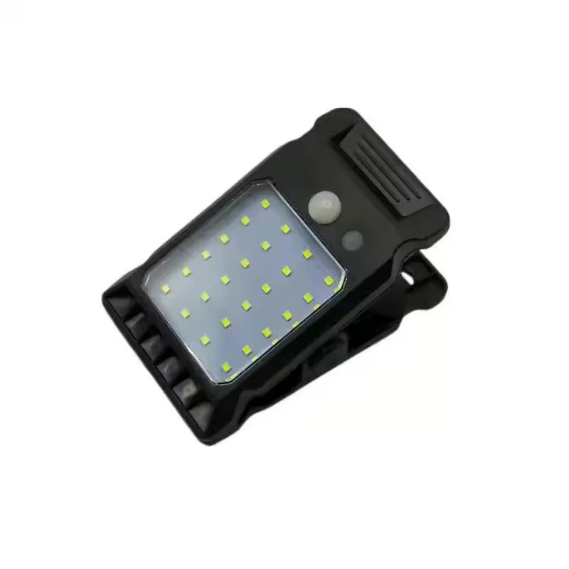 Clip-On Solar Security Lights – 2 Pack | Motion Sensor, 3 Modes, Waterproof