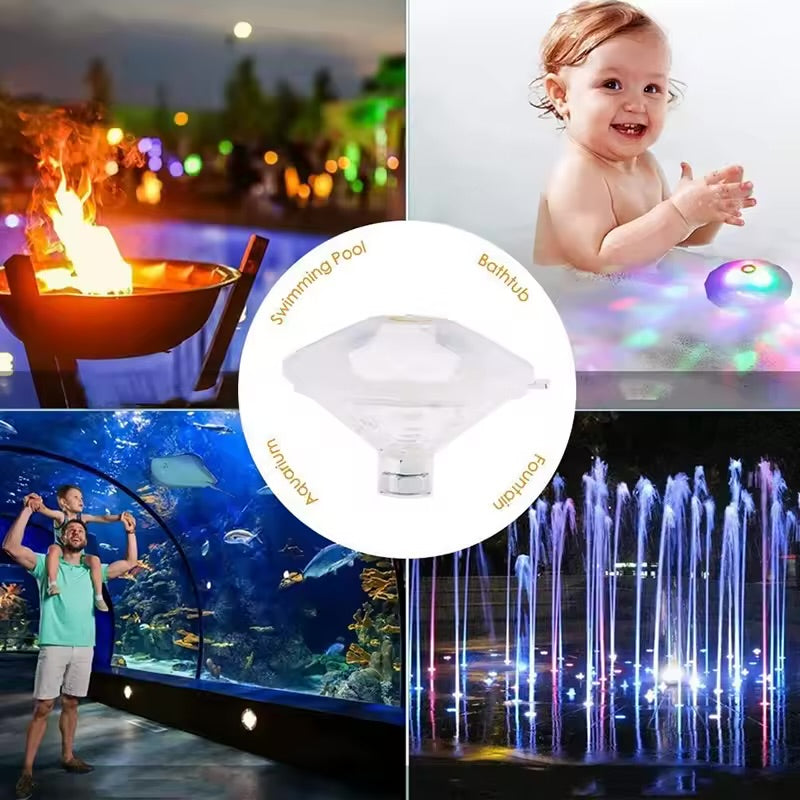 Floating RGB Submersible LED Pool Light