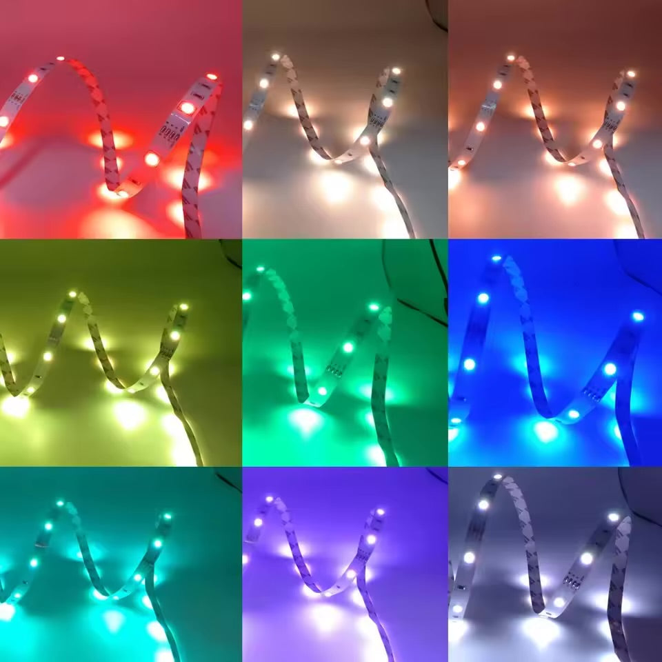Smart LED Strip Lights — RGB Bluetooth App Control | 5M TV Backlight
