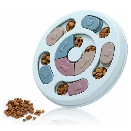 Interactive Dog Puzzle Feeder — Slow Feed & Brain Training Toy