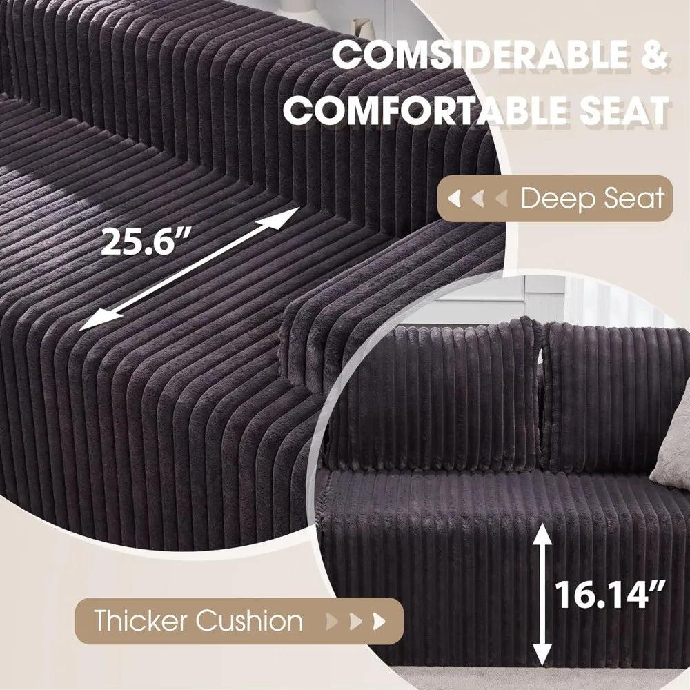 Cloud Modular Sectional Sofa — L-Shape Memory Foam Chaise