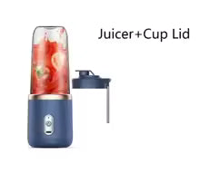 Portable Blender Bottle – 6-Blade Electric Smoothie & Juice Maker