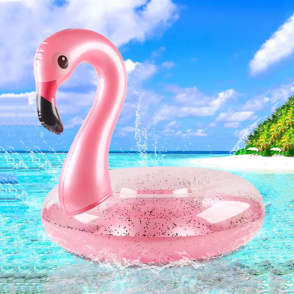 Giant Flamingo Pool Float — Oversized Inflatable for Adults & Kids